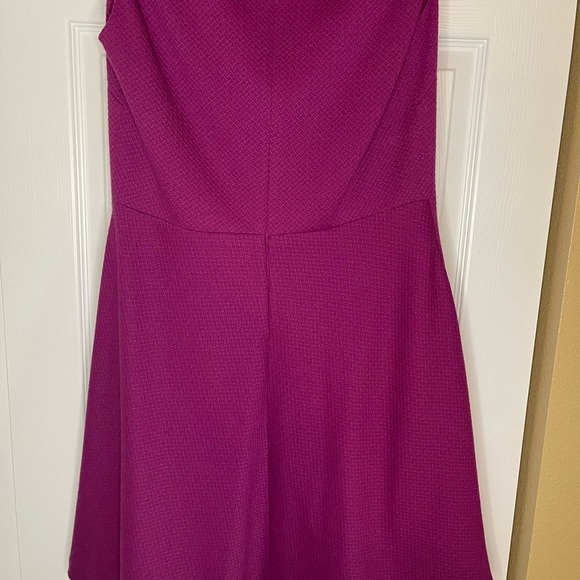 BETSEY JOHNSON Purple Pearl Collar Fit & Flare Dress - Picture 11 of 16